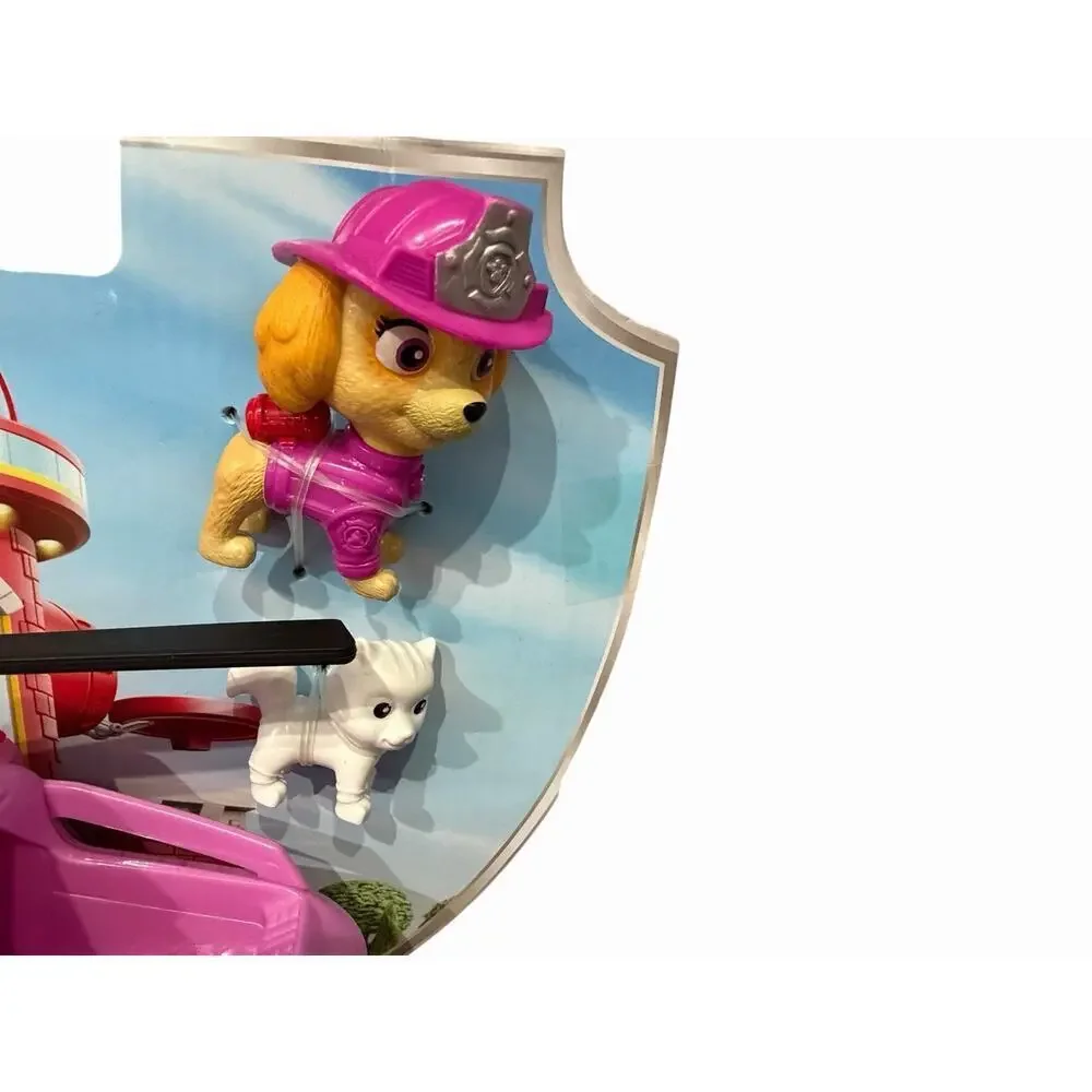 Paw Patrol Fire Rescue Skye Rescue Fire Chopper Vehicle & Figure New